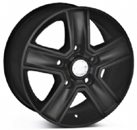 Sento Epsilon 6,5"X16-5/130  ET62 Matt Black (1250 Kg)